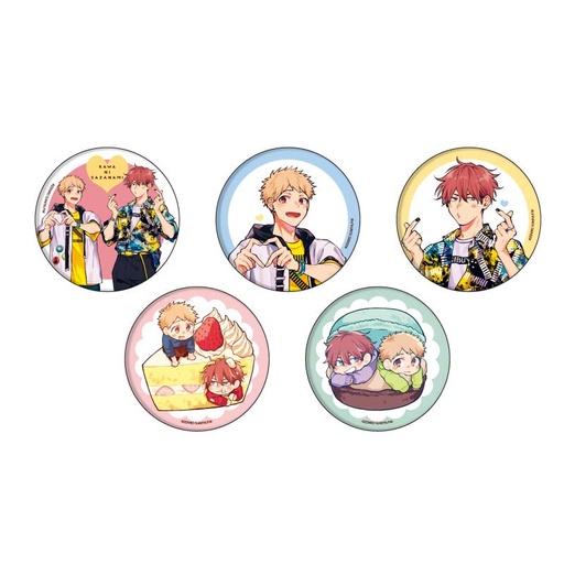 [6471610] (PO) Can Badge Kawa ni Sazanami 01 Original Illustration [BOX]
