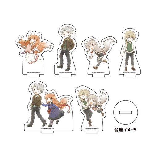 [6481312] (PO) Acrylic Petit Stand Wolf and Spice 01 Graff Art Illustration [BOX]
