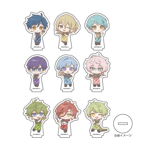 [6487574] (PO) Acrylic Petit Stand Wind Boys! 08 Mini Character Illustration [BOX]