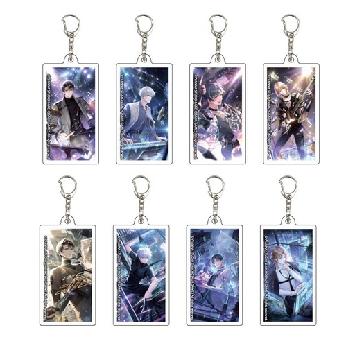 [6496064] (PO) Acrylic Key Chain Kirameki Paradise 01 Official Illustration [BOX]