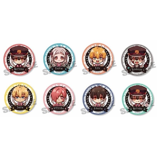 [6550115] (PO) Toilet-bound Hanako-kun Trading Can Badge Gochi Chara (Re-issue) [BOX]