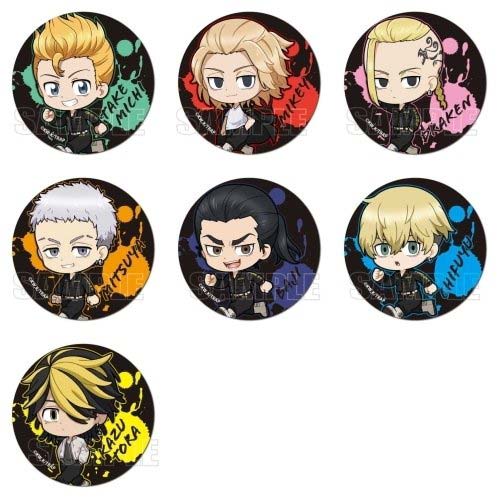 [6554625] (PO) Tokyo Revengers Trading Can Badge TEKUTOKO [BOX]