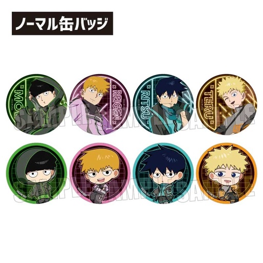 [6563269] (PO) Trading Can Badge Mob Psycho 100 III Cyberpunk Ver. [BOX]