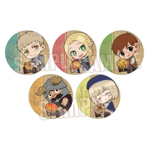 [6565508] (PO) Trading Can Badge Delicious in Dungeon GyuGyutto [BOX]