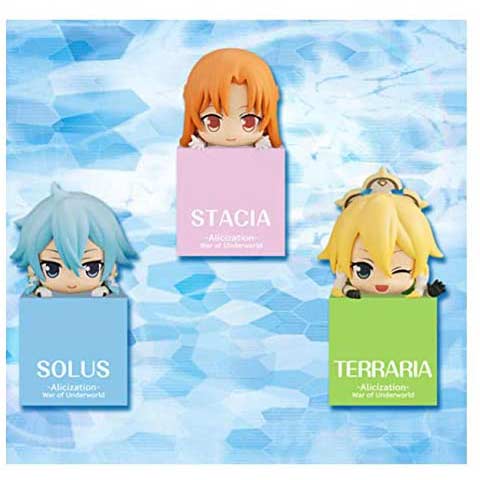 [4953699] Sword Art Online Aliczation - War of Underworld : Hikkake Figure - Sinon, Leafa and Asuna set