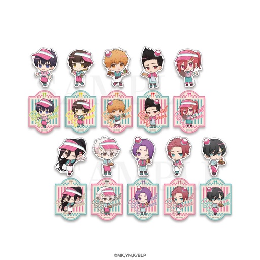 [4983813] (PO) Blue Lock Blue Lock Diner Trading Sticker Set [BOX]