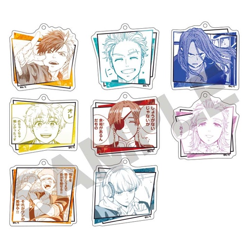 [1098386] Wind Breaker Trading Acrylic Key Chain [BOX]