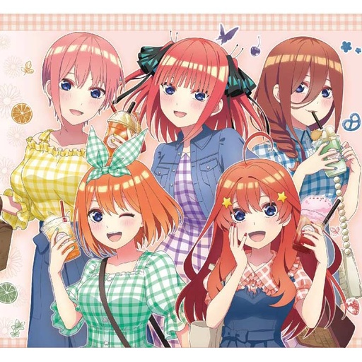[1102595] Atari Tsuki Lucky Kuji The Quintessential Quintuplets Can Badge Box vol.2