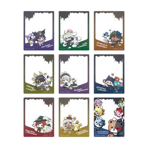 [1167092] (PO) Acrylic Card Danganronpa x Sanrio Characters 06 Mini Character Illustration [BOX]