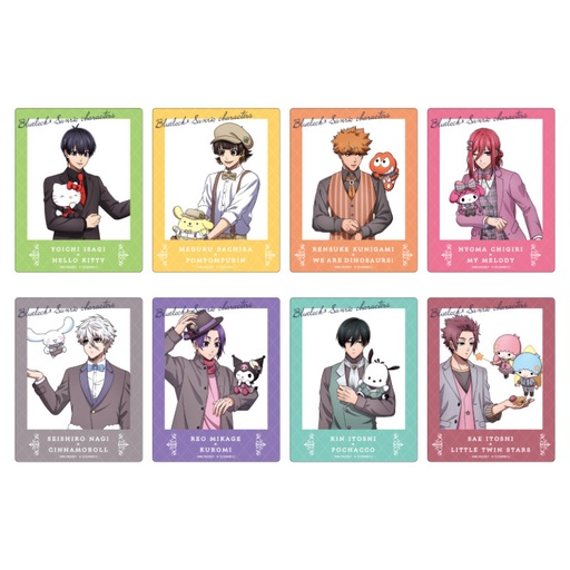 [1168242] (PO) Acrylic Card Blue Lock x Sanrio Characters 02 Party Ver. (Original Illustration) [BOX]