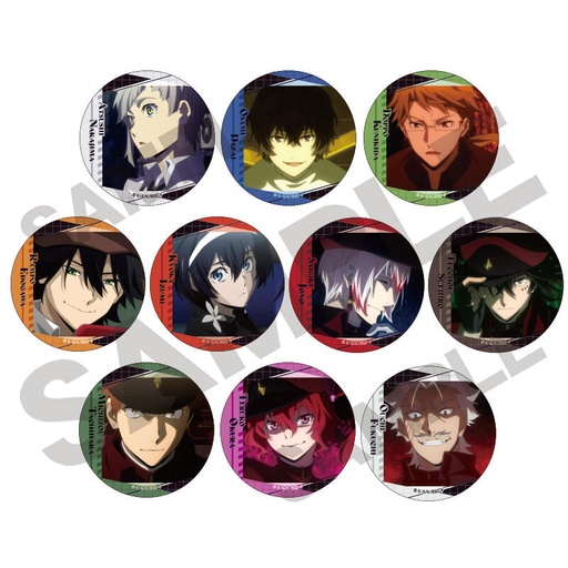 [1180814] (PO) Bungo Stray Dogs Trading Can Badge (Re-issue) [BOX]