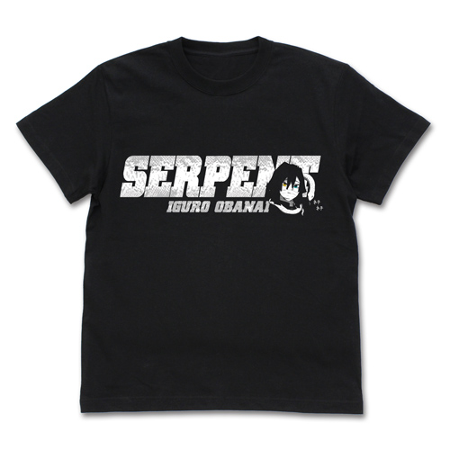 [0147149] (PO) Demon Slayer: Kimetsu no Yaiba - Serpent Pillar Obanai Iguro T-shirt Black (M)