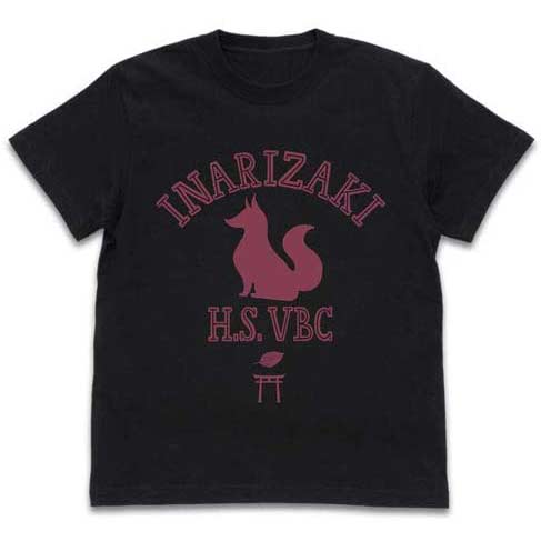 [0187596] Haikyu!! To The Top Inarizaki High School Volleyball Club T-Shirt Black M