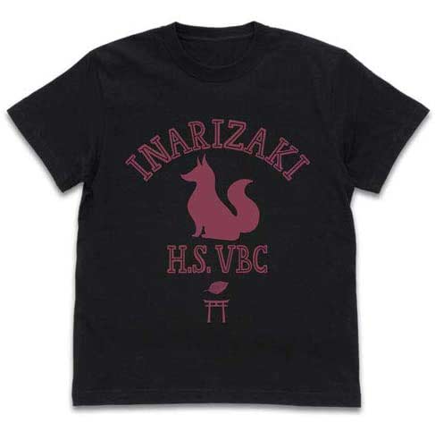 [0187602] Haikyu!! To The Top Inarizaki High School Volleyball Club T-Shirt Black L