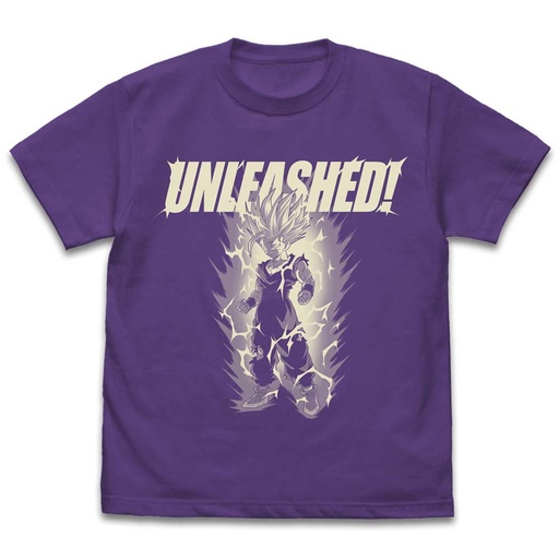 [0200295] (PO) Dragonball Z: Super Saiyan Gohan T-Shirt Violet Purple - (XL)