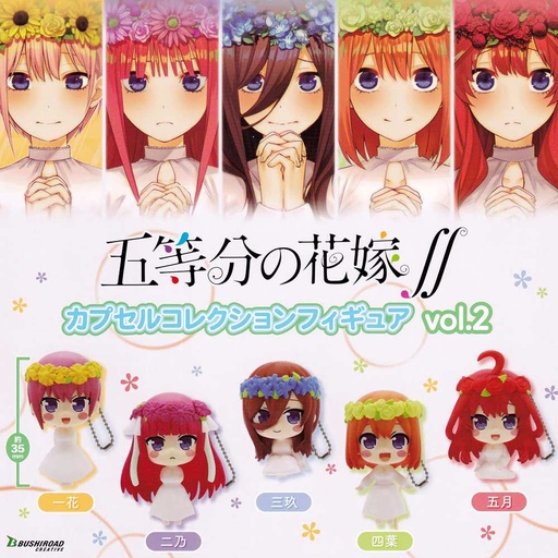 [0218203] (PO) The Quintessential Quintuplets 2 Capsule Collection Figure Vol. 2