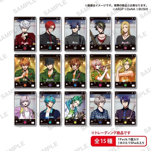 [0219101] (PO) ARGONAVIS from BanG Dream! AAside Trading Acrylic Card Key Chain Practicing Ver. Vol. 2 [BOX]