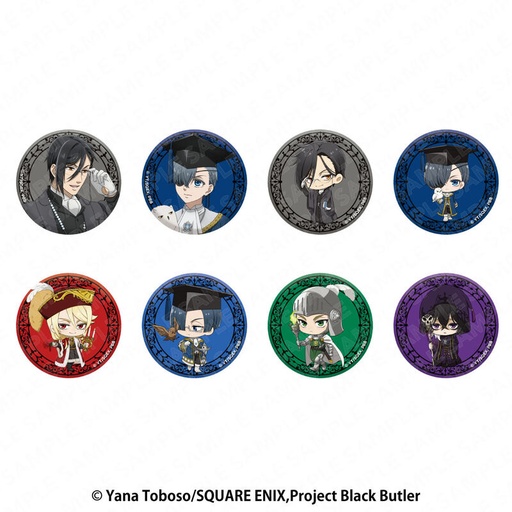 [0235362] (PO) Black Butler Public School Arc Kirakira Can Badge [BOX]