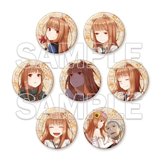 [0265017] (PO) Spice and Wolf Trading Can Badge Ver. Dengeki Bunko Renewal Cover [BOX]