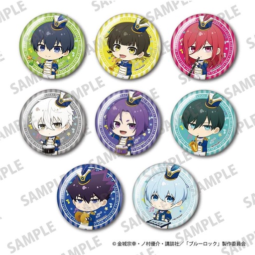 [0298169] (PO) Blue Lock Trading Kirakira Can Badge Marching Band Ver. [BOX]