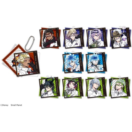 [0329447] Disney Twisted Wonderland Trading Slide Key Holder Vol. 2[BOX]