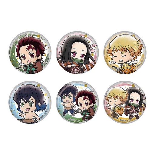 [0334822] (PO) Demon Slayer: Kimetsu no Yaiba TojiColle Kachoufugetsu (Kiwami) Can Badge [BOX]