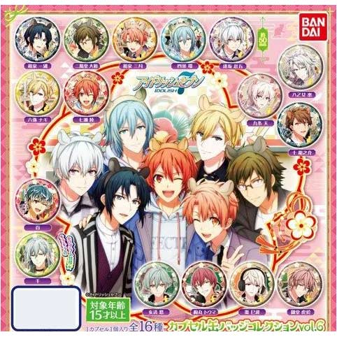 [0533337] IDOLiSH7 Capsule Can Badge Collection Vol. 6