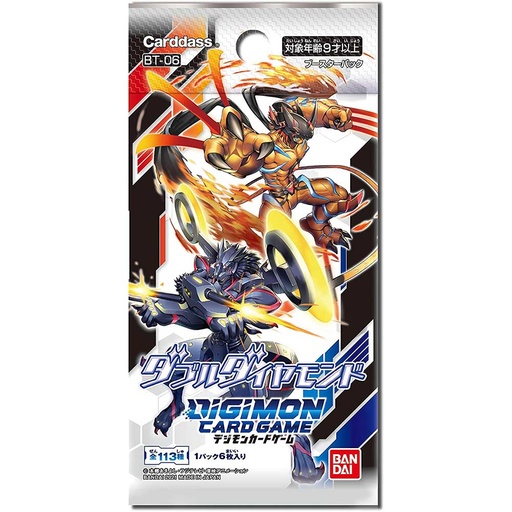 [0631590] Digimon Card Game BT-06 Double Diamond Booster Jap ver. [LOOSE]