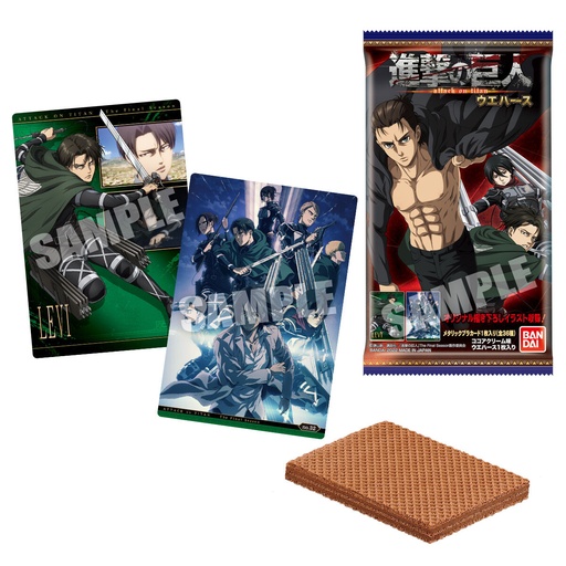[0699880] (PO) Attack on Titan The Final Season Wafer Card [BOX]