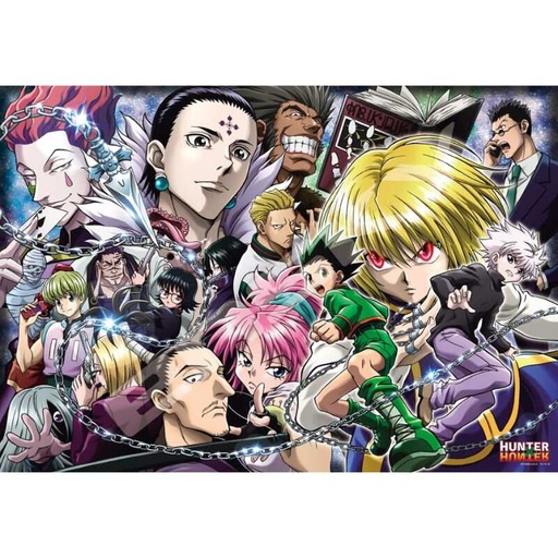 [1525729] (PO) Hunter x Hunter Jigsaw Puzzle 1000 Piece 1000T-529 Scarlet Eyes x Showdown x Phantom Troupe