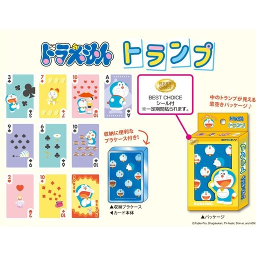 [1803704] (PO) Doraemon Playing Cards