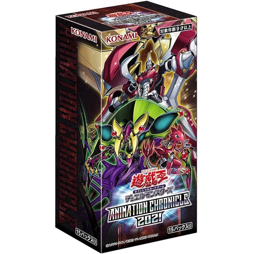 [2173918] Yu-Gi-Oh! Duel Monsters - Animation Chronicle 2021 Booster CG1736 [BOX]