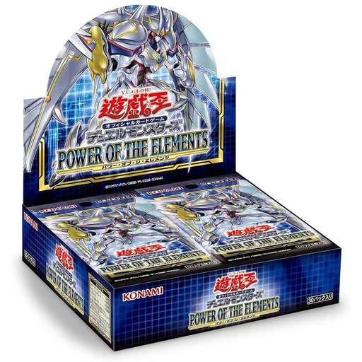 [21748780] Yu-Gi-Oh! Duel Monsters - Power of the Elements Booster (POTE) (Jap) [BOX]