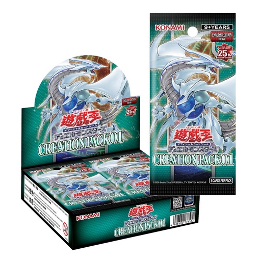[2176582] Yu-Gi-Oh! Duel Monsters - Special Booster Creation Pack 01 (CR01) (Eng) [BOX]