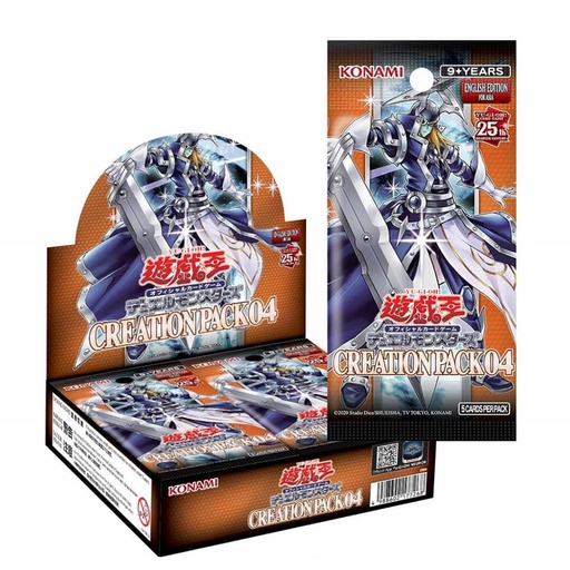 [2177268] Yu-Gi-Oh! Duel Monsters - CREATION PACK 04 Booster (CR04) (Eng) [BOX]