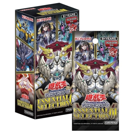 [2177428] Yu-Gi-Oh! Duel Monsters - Essential Selection 01 Booster (Eng) [BOX]