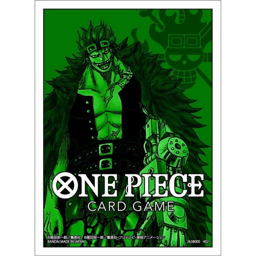 [0853947] One Piece Card Game Official Card Sleeve - Eustass Kid