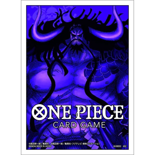 [0853961] One Piece Card Game Official Card Sleeve - Kaido
