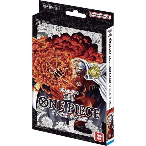 [0860471] One Piece Card Game Starter Deck - Navy ST-06 (Jap) [BOX]