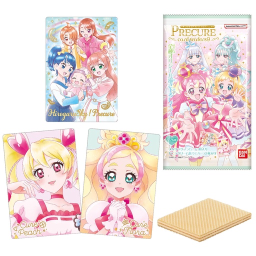 [0913846] Pretty Cure Precure Wafer Card 9 [BOX]