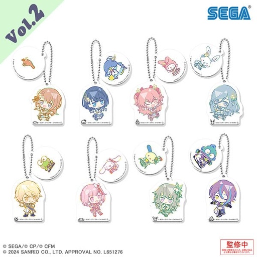 [3427911] Project SEKAI Colorful Stage! feat. Hatsune Miku x Sanrio Characters Capsule Mini Character W Key Chain Collection Vol. 2