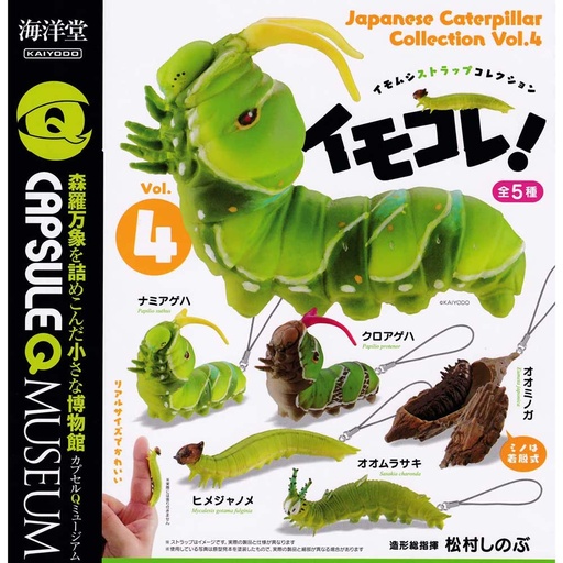 [7083227] CapsuleQ Museum - Japanese Caterpillar Collection 4