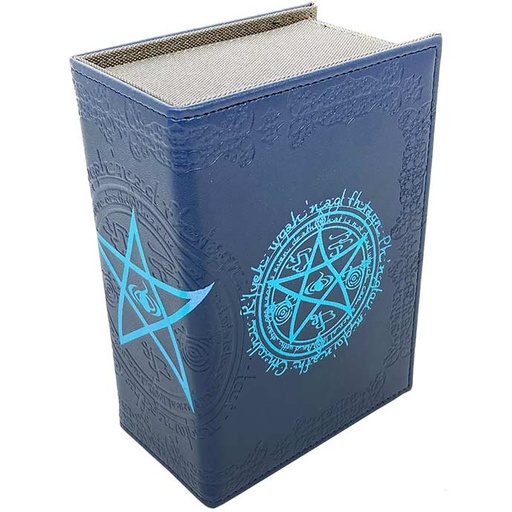 [7570042] (PO) Book Type Synthetic Leather Deck Case W Elder Sign