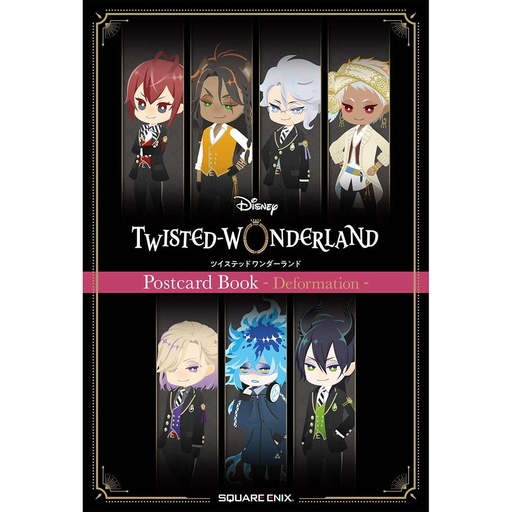 [7570207] Disney Twisted Wonderland Post Card Book -Deformation- (Book)